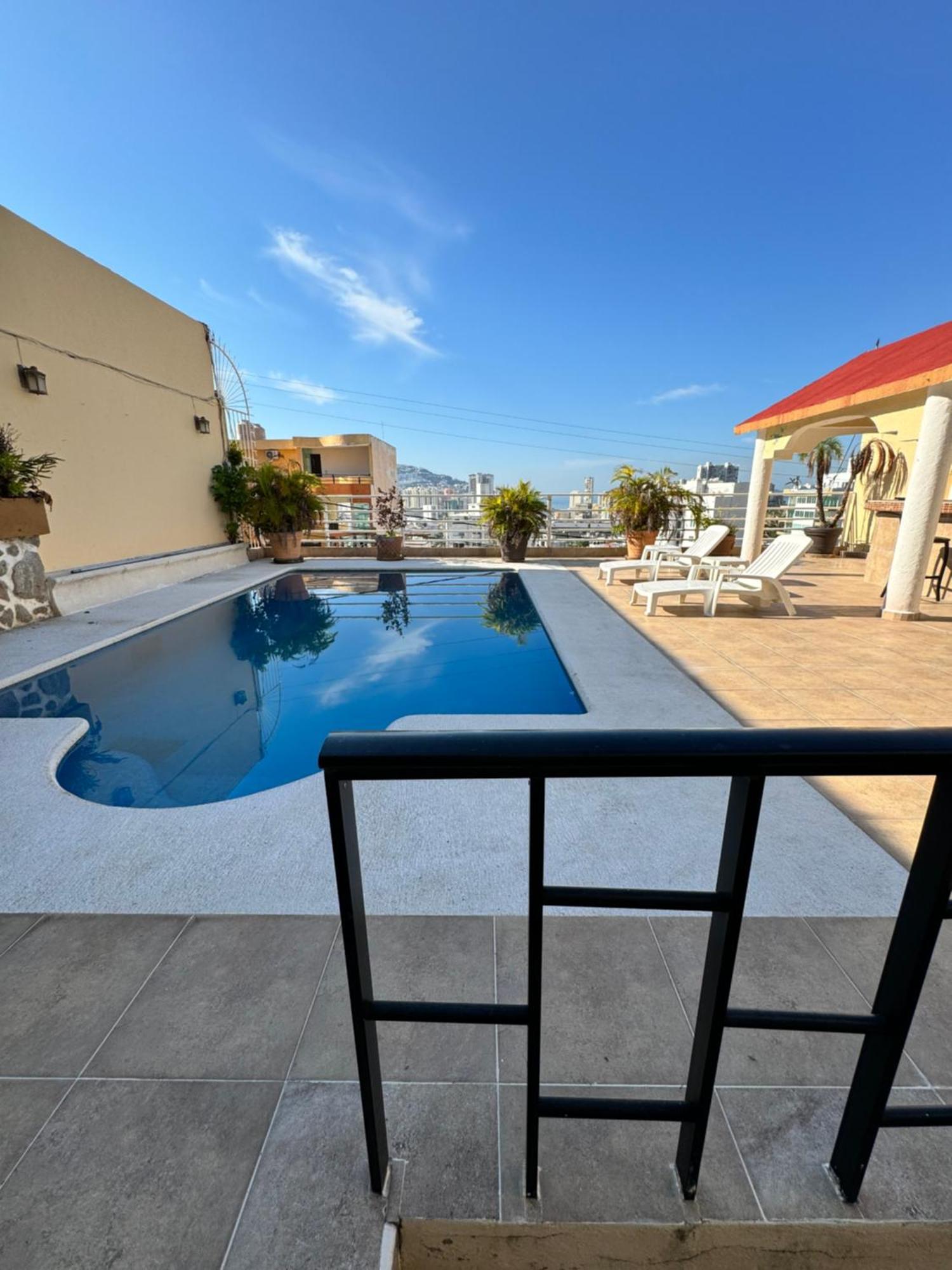 Blue Coast With Pool And Ocean View 10 To 35 P Villa อากาปุลโก ภายนอก รูปภาพ