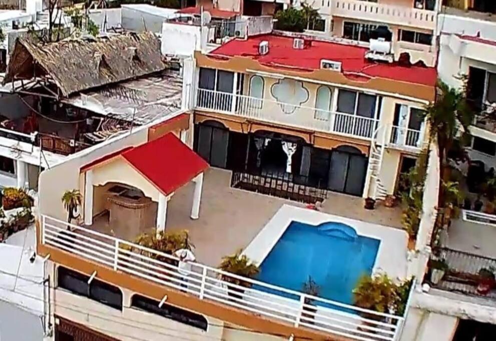 Blue Coast With Pool And Ocean View 10 To 35 P Villa อากาปุลโก ภายนอก รูปภาพ
