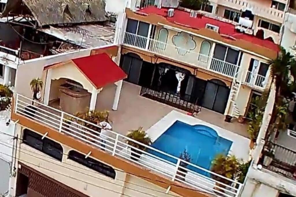 Blue Coast With Pool And Ocean View 10 To 35 P Villa อากาปุลโก ภายนอก รูปภาพ