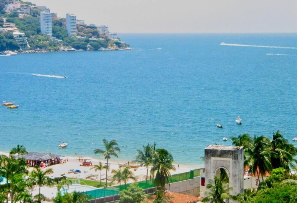 Blue Coast With Pool And Ocean View 10 To 35 P Villa อากาปุลโก ภายนอก รูปภาพ