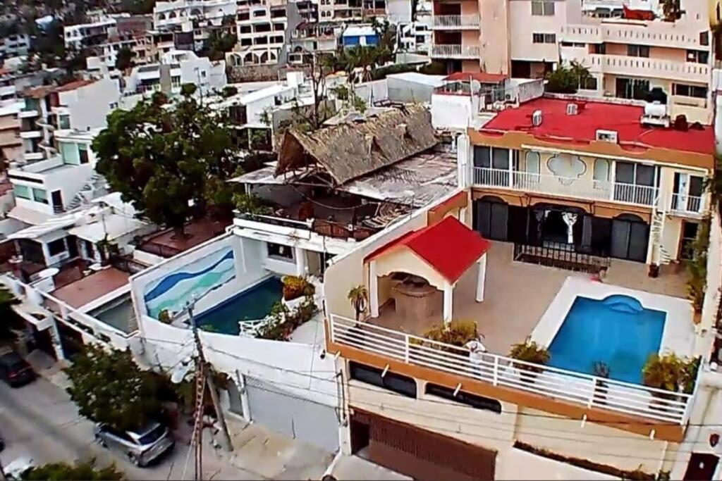Blue Coast With Pool And Ocean View 10 To 35 P Villa อากาปุลโก ภายนอก รูปภาพ