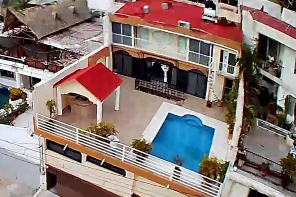 Blue Coast With Pool And Ocean View 10 To 35 P Villa อากาปุลโก ภายนอก รูปภาพ